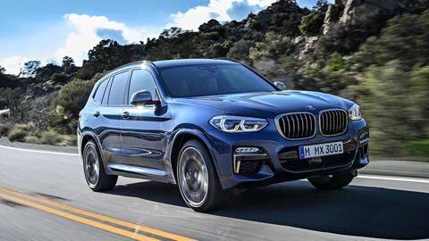 The BMW X3 looks more imposing