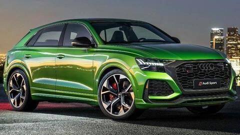 Audi RS Q8 SUV teased in India, launch imminent Audi RS Q8 SUV teased in India, launch imminent