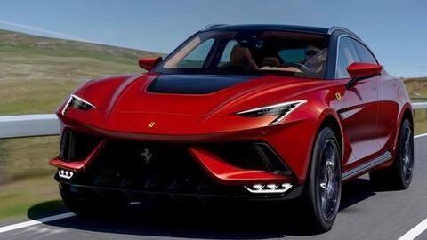 Ferrari Purosangue previewed in spy shots, design details revealed Ferrari Purosangue previewed in spy shots, design details revealed