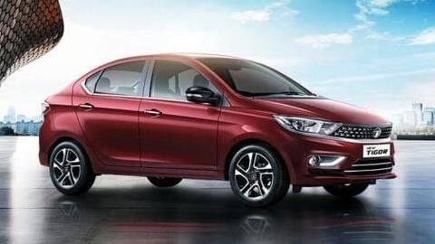 Tata Tigor (turbo-petrol) spotted testing in India: Details here Tata Tigor (turbo-petrol) spotted testing in India: Details here