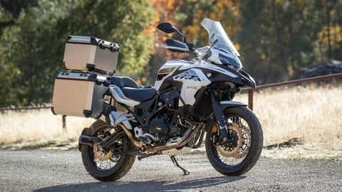 2022 Benelli TRK 502X ADV previewed in a teaser 2022 Benelli TRK 502X ADV previewed in a teaser