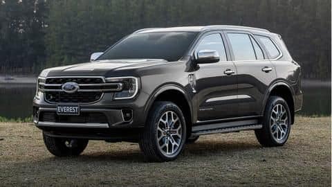 Third-generation Ford Everest goes official in three trims: Details here Third-generation Ford Everest goes official in three trims: Details here