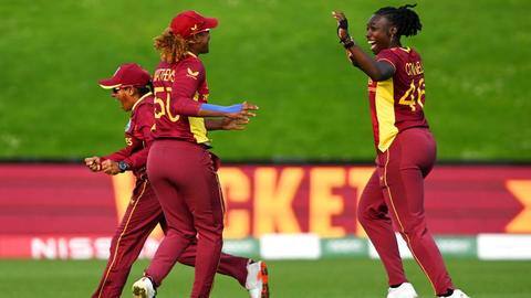 Women's World Cup 2022: WI beat England by seven runs Women's World Cup 2022: WI beat England by seven runs