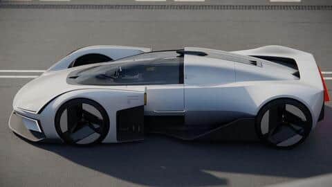 The car is based on designs by 3 individuals