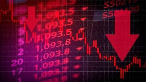 Sensex falls 700 points; Nifty drops below 17,200 mark Sensex falls 700 points; Nifty drops below 17,200 mark