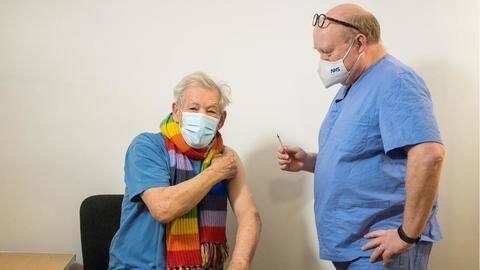 Ian 'Magneto' McKellen gets first COVID-19 vaccine dose, is 'euphoric' Ian 'Magneto' McKellen gets first COVID-19 vaccine dose, is 'euphoric'