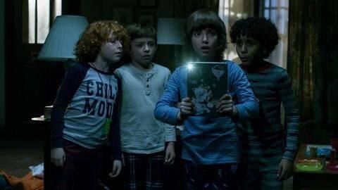 It has the 'Hush' criminal, John Gallagher Jr., as lead It has the 'Hush' criminal, John Gallagher Jr., as lead