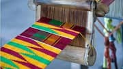 What is Kente weaving?