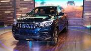 Mahindra XUV700 spotted testing in India; rear section revealed