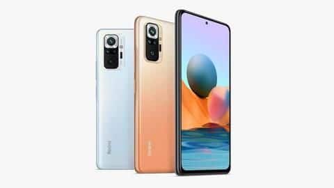 Redmi Note 10 Pro Max's first sale in India today Redmi Note 10 Pro Max's first sale in India today