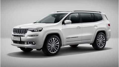Ahead of launch, Jeep Compass 7-seater spotted testing Ahead of launch, Jeep Compass 7-seater spotted testing
