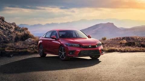 New-generation Honda Civic revealed in official image New-generation Honda Civic revealed in official image