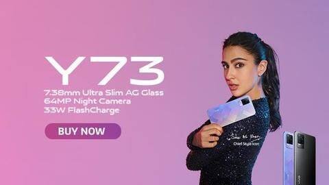 Vivo Y73 smartphone launched in India at Rs. 21,000 Vivo Y73 smartphone launched in India at Rs. 21,000
