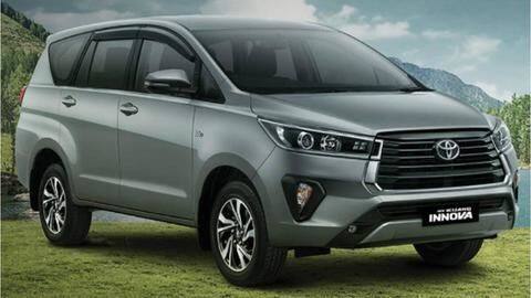 Ahead of launch, Toyota Innova Crysta (facelift) spotted at dealerships Ahead of launch, Toyota Innova Crysta (facelift) spotted at dealerships