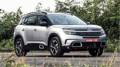 Citroen C5 Aircross unveiled in India; launch expected in March Citroen C5 Aircross unveiled in India; launch expected in March