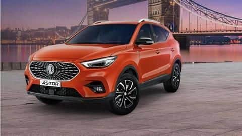 MG Motor India delivers over 500 units of Astor SUV MG Motor India delivers over 500 units of Astor SUV