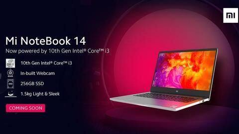 Xiaomi to launch new Mi Notebook 14 model in India Xiaomi to launch new Mi Notebook 14 model in India