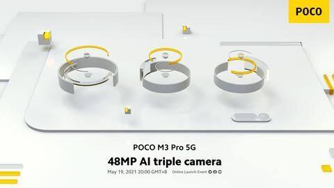 POCO M3 Pro 5G's battery and camera details officially revealed POCO M3 Pro 5G's battery and camera details officially revealed