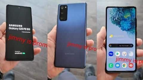 Ahead of launch, images of Galaxy S20 FE 5G leaked Ahead of launch, images of Galaxy S20 FE 5G leaked