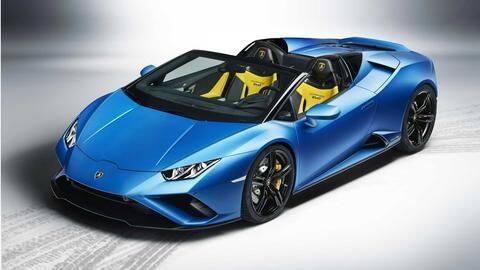 Lamborghini Huracan EVO RWD Spyder's India debut on June 8 Lamborghini Huracan EVO RWD Spyder's India debut on June 8