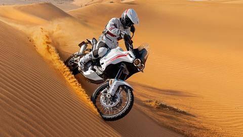 Ducati DesertX, with twin fuel tanks, goes official Ducati DesertX, with twin fuel tanks, goes official