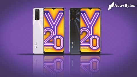 Vivo Y20A, with triple rear cameras, launched at Rs. 11,500 Vivo Y20A, with triple rear cameras, launched at Rs. 11,500
