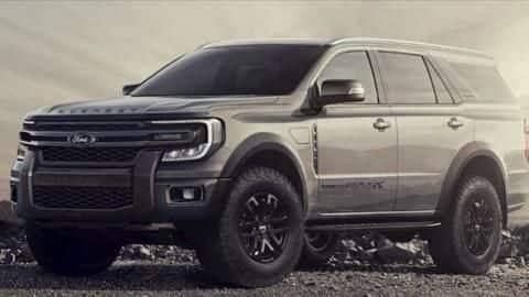 New Ford Everest's test mule spotted; global unveiling next year New Ford Everest's test mule spotted; global unveiling next year
