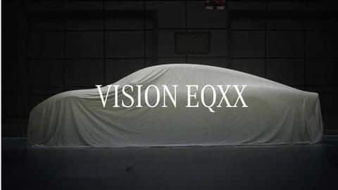 Mercedes Vision EQXX Concept, with over 1,000km range, teased