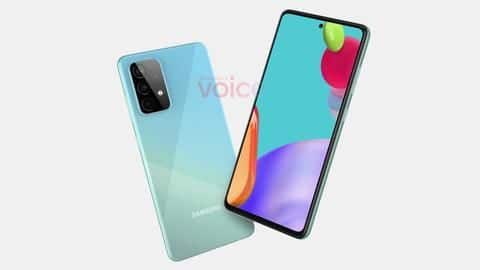 Renders of Samsung Galaxy A52 5G leaked, design features revealed Renders of Samsung Galaxy A52 5G leaked, design features revealed