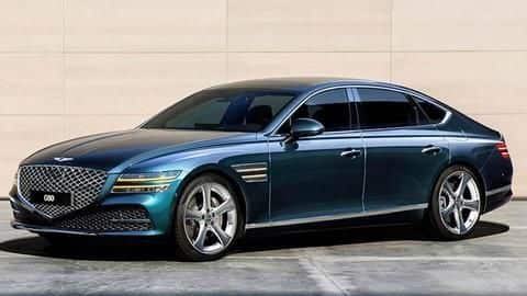 Genesis G80 spotted testing in India; could be launched soon Genesis G80 spotted testing in India; could be launched soon