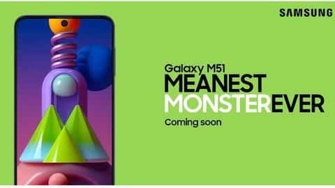 Samsung Galaxy M51 teased in India, launch imminent Samsung Galaxy M51 teased in India, launch imminent