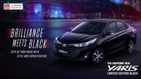 Ahead of launch, Toyota Yaris 'Limited Edition Black' sedan revealed Ahead of launch, Toyota Yaris 'Limited Edition Black' sedan revealed