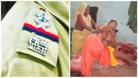 Bihar: Jailed man's mother forced to give massage to cop Bihar: Jailed man's mother forced to give massage to cop