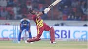 Which team owns most 220-plus T20I totals versus India? 