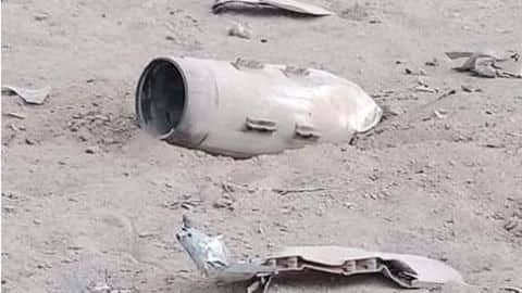 Drone's debris fell on sand dune named MW Toba Drone's debris fell on sand dune named MW Toba
