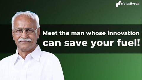 This 71-year-old's invention reduces petrol consumption by 30% in two-wheelers This 71-year-old's invention reduces petrol consumption by 30% in two-wheelers