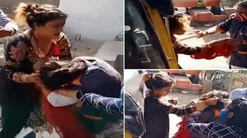 Mumbai: Woman stopped over not wearing mask thrashes BMC worker Mumbai: Woman stopped over not wearing mask thrashes BMC worker