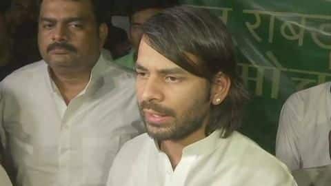 #Elections2019: Lalu's son Tej Pratap announces new party 'Lalu-Rabri Morcha' #Elections2019: Lalu's son Tej Pratap announces new party 'Lalu-Rabri Morcha'