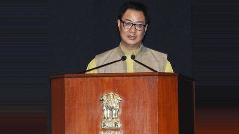 Kiren Rijiju to fight Lok Sabha polls from Arunachal West Kiren Rijiju to fight Lok Sabha polls from Arunachal West