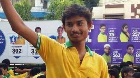 Arpit Prajapat, gardener's son from Indore, cracked JEE in 2017 Arpit Prajapat, gardener's son from Indore, cracked JEE in 2017