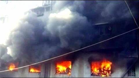 Juhu Building Fire: 2-year-old daughter saved us, says laborer's wife Juhu Building Fire: 2-year-old daughter saved us, says laborer's wife
