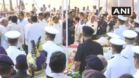 Goa: Full state honors with 21-gun salute for Manohar Parrikar Goa: Full state honors with 21-gun salute for Manohar Parrikar