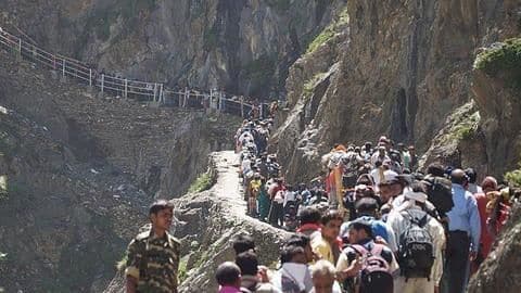 #CoronavirusCrisis: No Amarnath Yatra this year due to COVID-19 pandemic #CoronavirusCrisis: No Amarnath Yatra this year due to COVID-19 pandemic