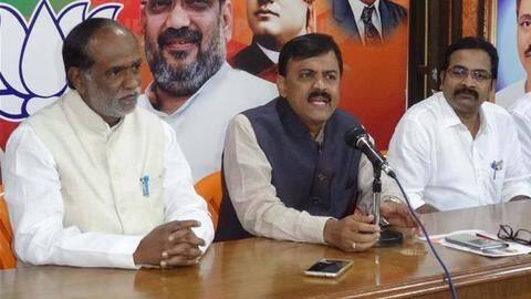 Shoe hurled at BJP MP during press conference in Delhi Shoe hurled at BJP MP during press conference in Delhi