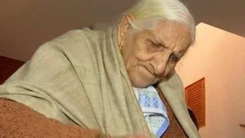 Despite her age, Kaur continues to work and enjoys it Despite her age, Kaur continues to work and enjoys it