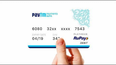 Here's how to order the physical debit card Here's how to order the physical debit card