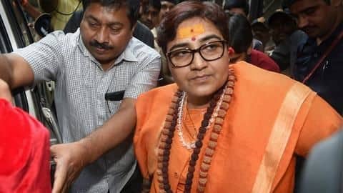 People calling Godse 'terrorist' should instead look within: Pragya People calling Godse 'terrorist' should instead look within: Pragya
