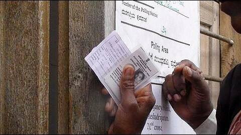 Name in electoral roll, voter-ID required to cast vote Name in electoral roll, voter-ID required to cast vote