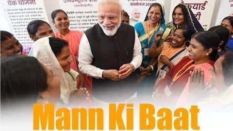 PM Modi addresses first 'Mann Ki Baat' after retaining power PM Modi addresses first 'Mann Ki Baat' after retaining power