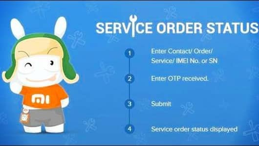 Xiaomi India launches Mi online service status feature